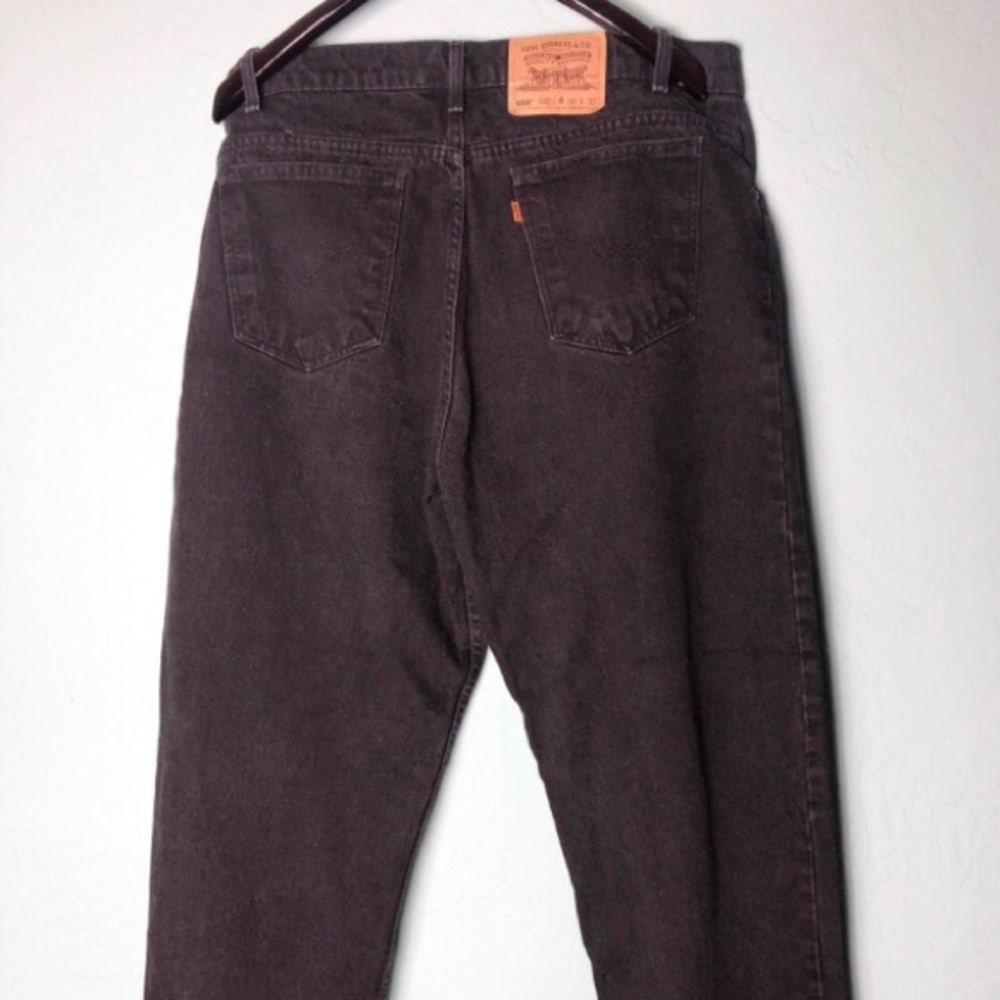 Vintage black levi 550’s